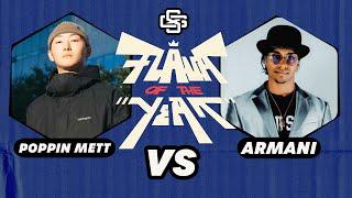 POPPING METT VS ARMANI - POPPING TOP 16 - FLAVA OF THE YEAR 2024