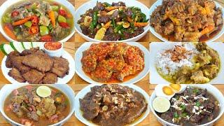 9 RESEP MASAKAN DAGING SAPI | ENAK DAN MUDAH PASTI KETAGIHAN !!