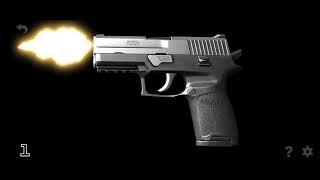 gun firing P250C