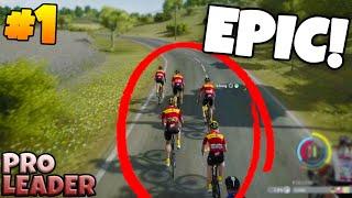 EPIC FIRST TOUR!!! - Pro Leader #1 | Tour De France 2024 Game PS4/PS5 (Gameplay Ep 1)