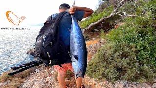 Shore Jigging ile Kişisel YAZILI ORKİNOS rekorum - My Personel False Albacore Record- Vlog 229