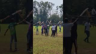 Habib Chowdhury greeted by team after unbeaten 98