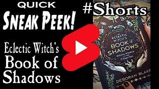 The Eclectic Witch's Book of Shadows Sneak Peek