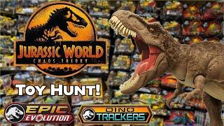 Jurassic World Toy Hunt! CHAOS THEORY TOYS!! + Vacation & more!