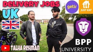 Delivery Jobs Birmingham | Account & Finance, BPP University | Ft. @TalhaRehman11  | Just Eat, Getir