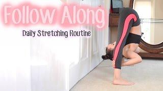Intermediate Stretching Routine | FOLLOW ALONG