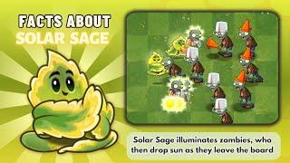 every facts about solar sage from pvz 2 - plants vs zombies 2