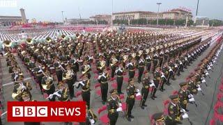 Thousands celebrate 100 years of Communist Party in China - BBC News