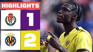 REAL VALLADOLID CF 1 - 2 VILLARREAL CF I HIGHLIGHTS LALIGA EA SPORTS