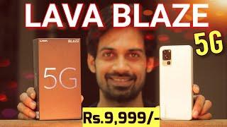Lava Blaze 5G Unboxing  INDIAN BRAND ka *Affordable 5G PHONE* 