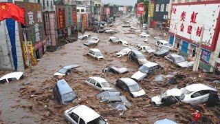Disaster is destroying China today! The country enters a critical period in flood control in Shaanxi