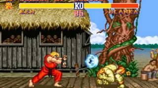 Street Fighter II - The World Warrior (SNES) - Ken (Hardest)