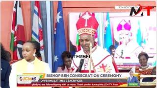 Bishop Ben Kiengei Powerful Speech after Consecration!!
