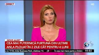 În Constanța a fost cea mai puternică furtună din ultimii ani