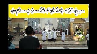 Acceptance of Carmelite Postulants Batch 2024-25 @San Francisco, Agusan del Sur (08-17-24) #carmel