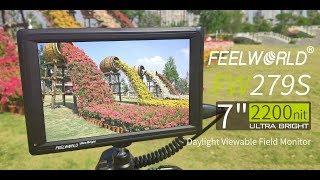 FEELWORLD FW279S 7″ 2200nit Daylight Viewable Camera Field Monitor