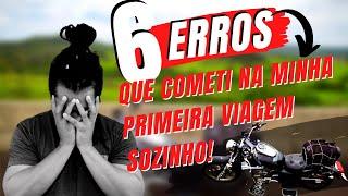 6 DICAS PARA PRIMEIRA VIAGEM DE MOTO -  Perigos e como se preparar.