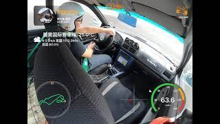 20201025台中麗寶IMPREZA GT GC8硬皮鯊 第一次下賽道 23彎 2分20