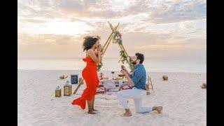 Proposal David & Precious | Luxury Picnic In Paradise | Proposal Eagle Beach Aruba | Picnic Aruba