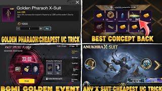 BEST GOLDEN PHARAOH TRICK | USE THIS TRICK & GET ANY X SUIT IN BGMI | DAILY SPECIAL BUNDLE IS HERE