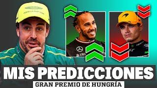 MY FORMULA 1 GRAND HUNGARY GRAND PRIX 2024 PREDICTION | Rubén Canales #F1 #HungarianGP