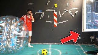 FIFA MATCH in REAL LIFE mit BUBBLE BALL (geht schief)
