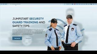 JumpStart Security Guard Training and Safety Tips