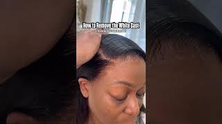 How to remove th white cast TATI HAIR #localhairvendor #nychairsalon #hdlace #hdlacewigs