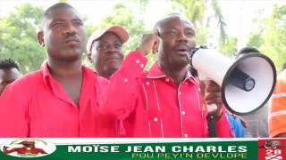 Pitit Dessalines président Moïse Jean Charles à Carrefour  section  Tayfè