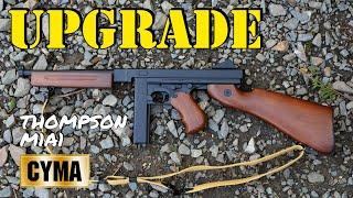 UPGRADE Thompson CYMA [CM.033] réactivité / gearbox / hop up et canon