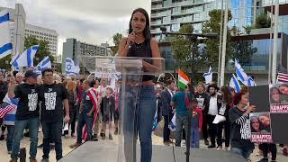 Sophia Salma Bring Them Home Rally - San Jose 10/22/23