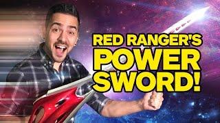 We Got to Wield the Red Ranger's Power Sword!