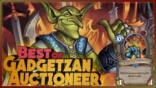 Hearthstone Best of Gadgetzan Auctioneer - Funny and lucky Rng Moments