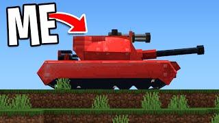 Minecraft Manhunt But Im a Tank