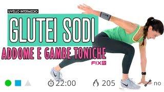 Glutei Sodi, Gambe Toniche e Addominali Con Esercizi Mirati Senza Salti