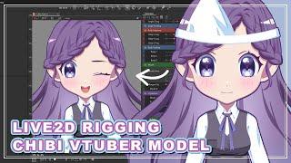 【Live2D Rigging】How to rigg flowly hair physics【Rine Vartist】