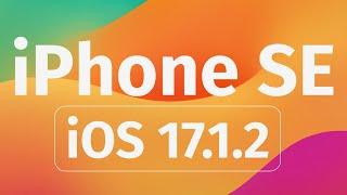 How to Update to iOS 17.1.2 - iPhone SE