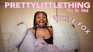 PRETTYLITTLETHING + WHITEFOX TRY ON HAUL (super cute pieces) *DISCOUNT CODE INCLUDED