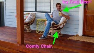 How to Build a Deck. DIY Deck Frame and Decking Boards.