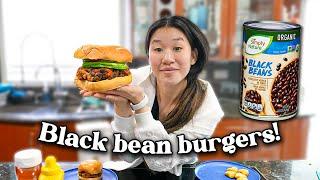 Let's make Black Bean Burgers! SO good!!!