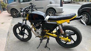 Bajaj boxer 150 custom scrambler