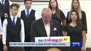 New Jersey first in nation to have arts education in every public school