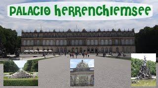 Palacio de HERRENCHIEMSEE, el Versalles del Rey LUIS II de BAVIERA.