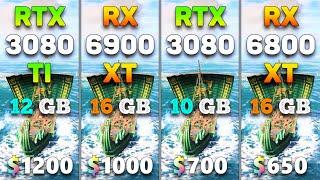 RTX 3080 Ti vs RX 6900 XT vs RTX 3080 vs RX 6800 XT | PC Gaming Tested