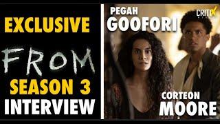 FROM: Season 3 Interview Pegah Goofori & Corteon Moore | CritiX tv