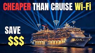 Finally...  an Alternative To Expensive Cruise Ship  Wi-Fi