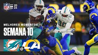 Miami Dolphins vs Los Angeles Rams | Melhores Momentos - NFL 2024