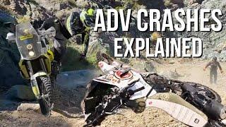 BIG ADVENTURE BIKE CRASH| BUT WHY?