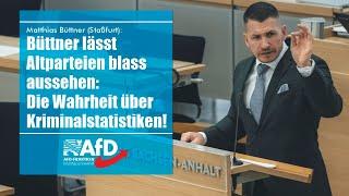 Büttner lässt Altparteien blass aussehen: Die Wahrheit über Kriminalstatistiken!