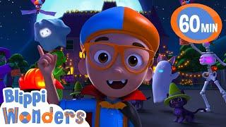 Blippi's Spooky Halloween | Blippi Wonders Educational Videos for Kids